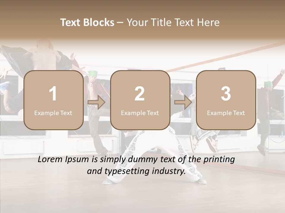Young Finger Elder PowerPoint Template