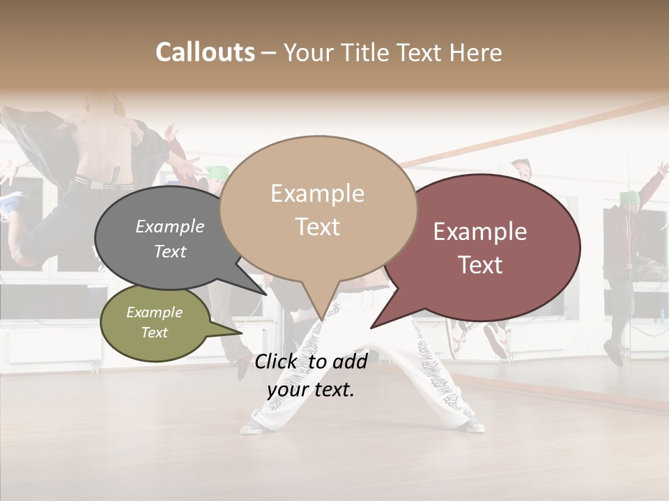 Young Finger Elder PowerPoint Template