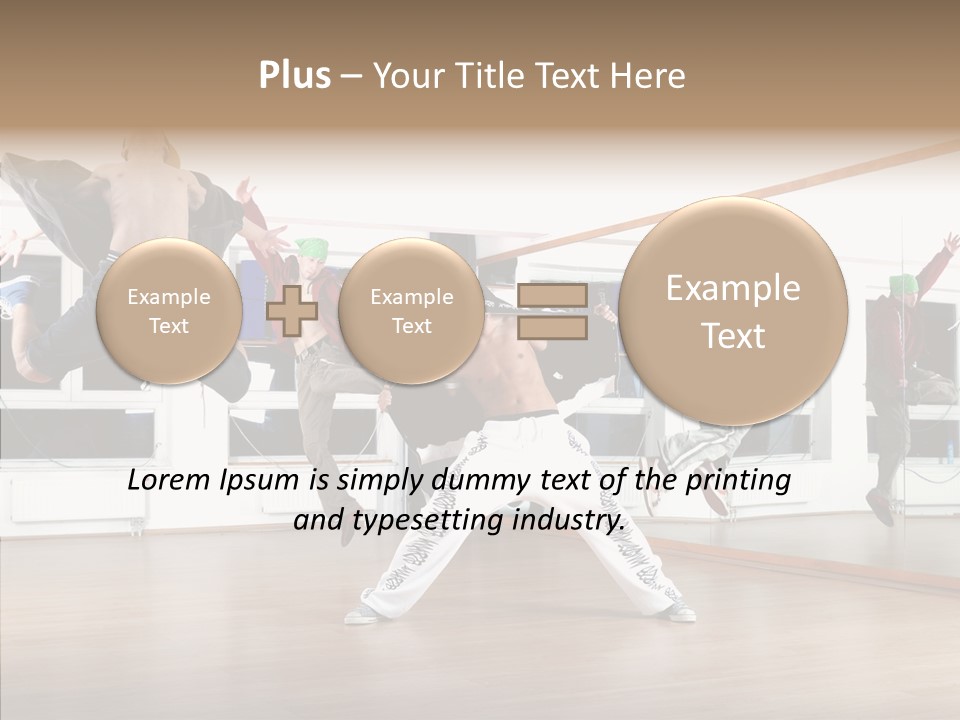 Young Finger Elder PowerPoint Template