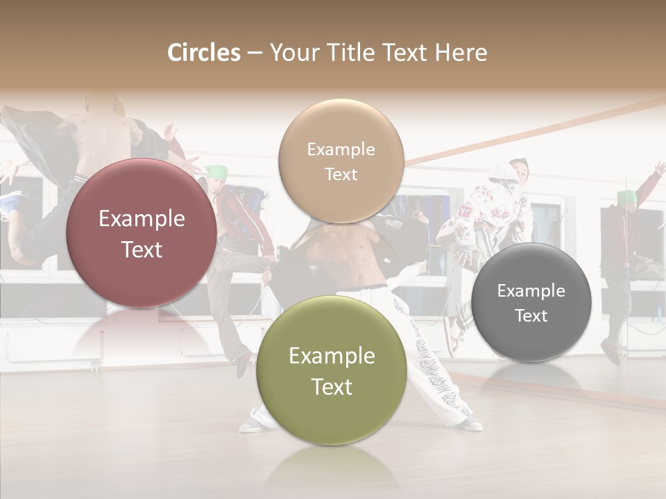 Young Finger Elder PowerPoint Template