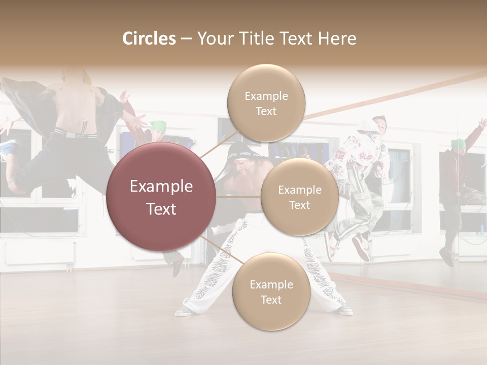 Young Finger Elder PowerPoint Template