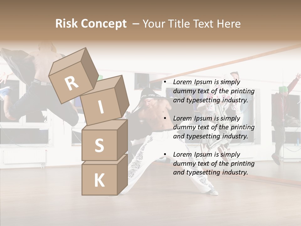 Young Finger Elder PowerPoint Template