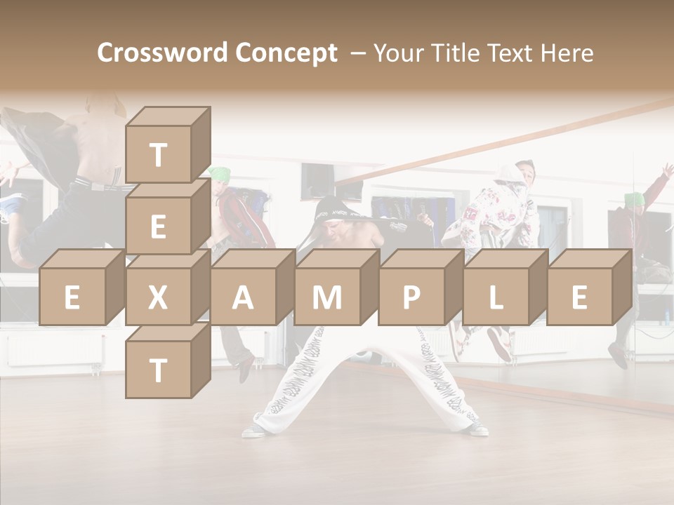 Young Finger Elder PowerPoint Template