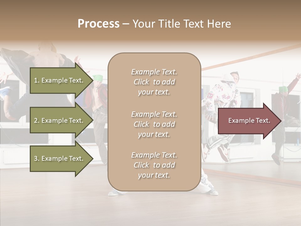 Young Finger Elder PowerPoint Template