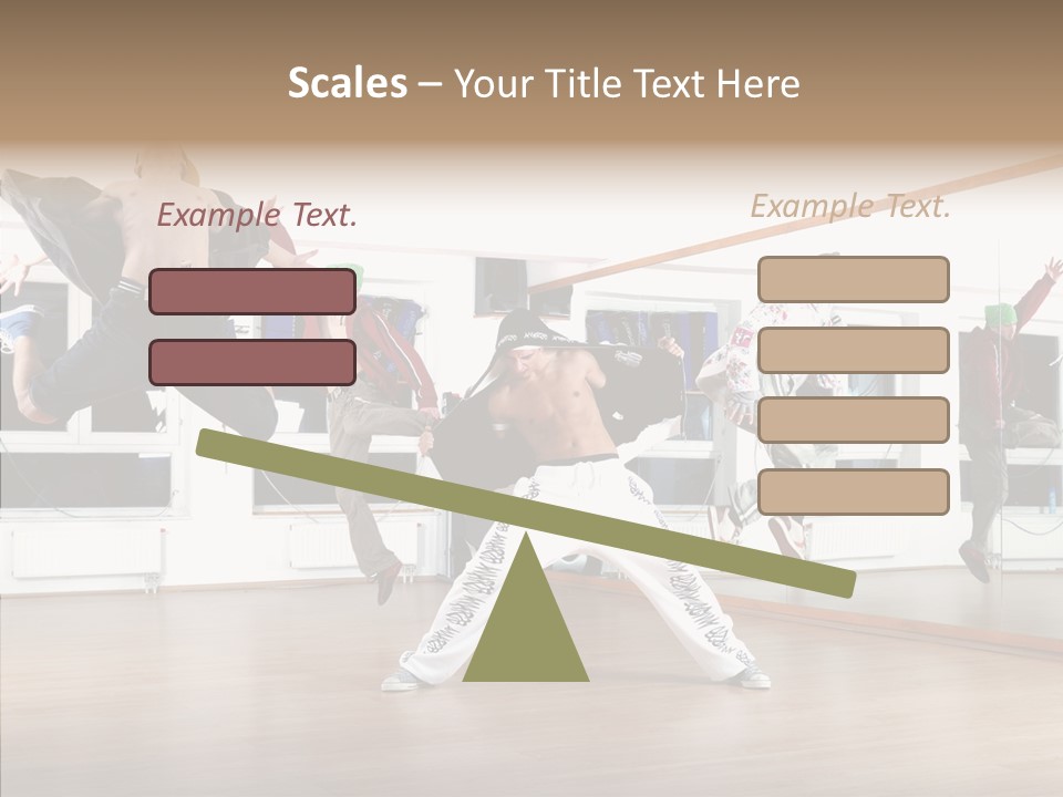 Young Finger Elder PowerPoint Template