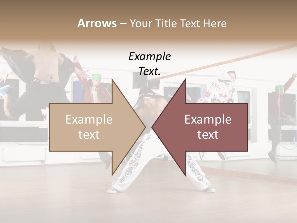 Young Finger Elder PowerPoint Template