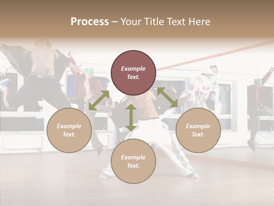 Young Finger Elder PowerPoint Template