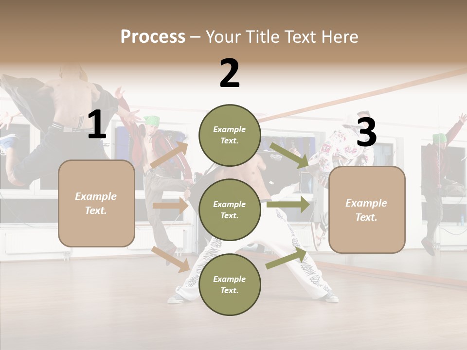 Young Finger Elder PowerPoint Template