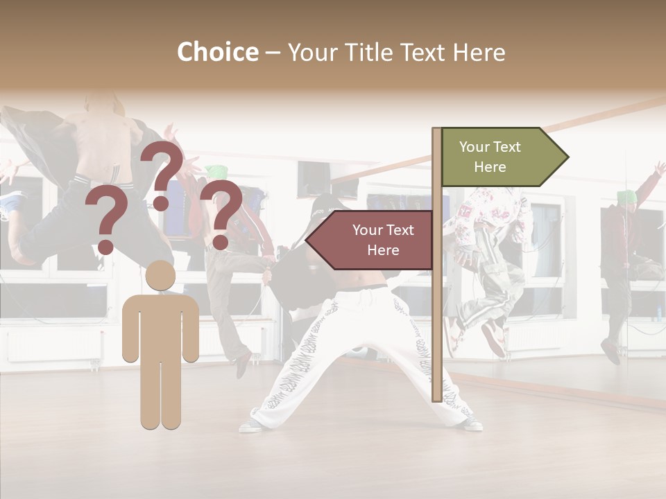 Young Finger Elder PowerPoint Template