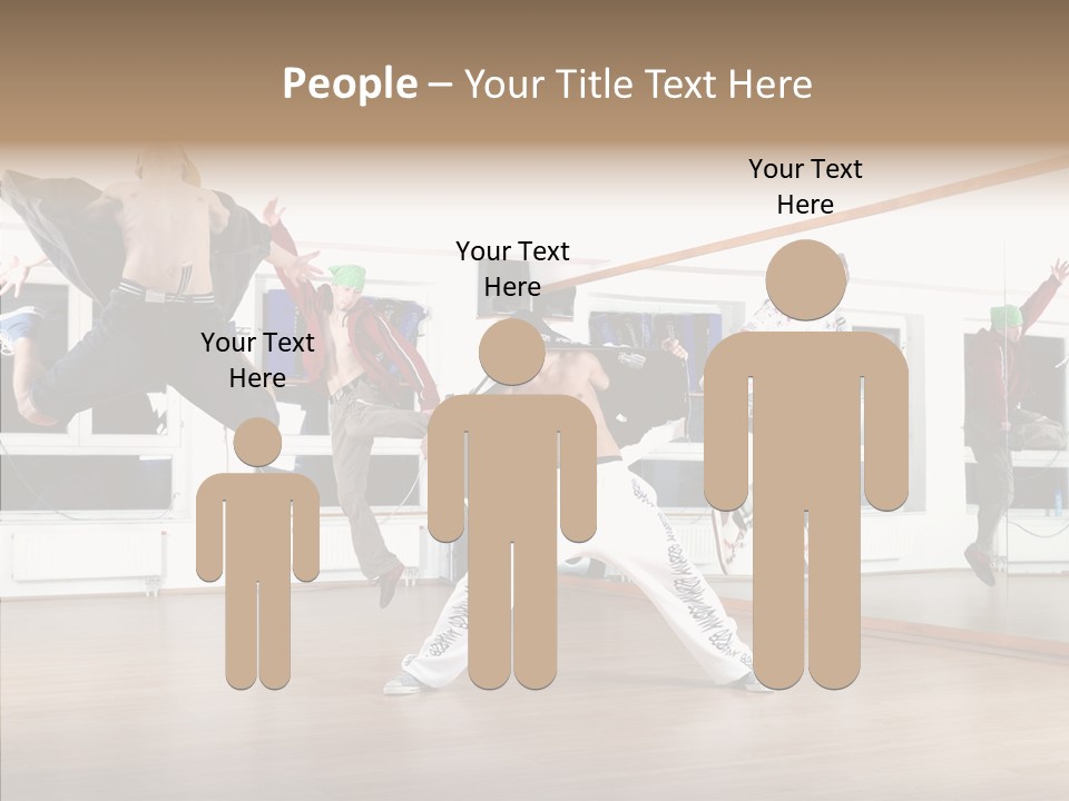 Young Finger Elder PowerPoint Template