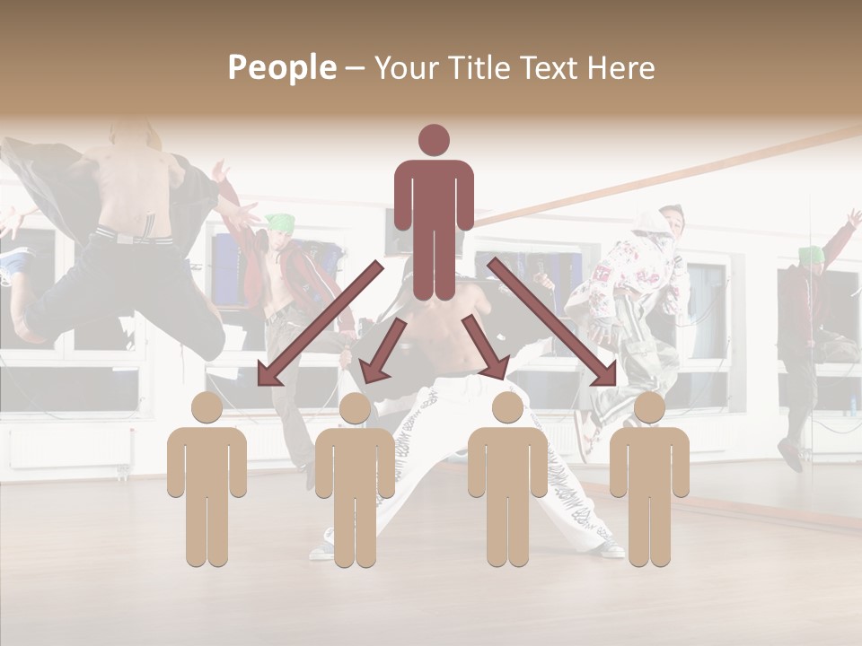 Young Finger Elder PowerPoint Template