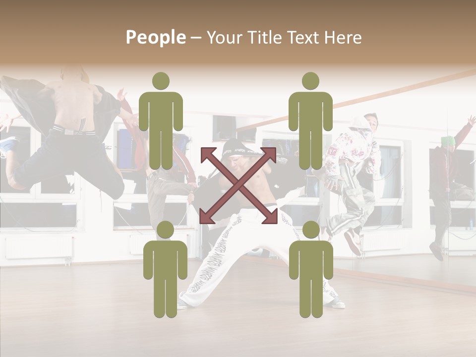 Young Finger Elder PowerPoint Template