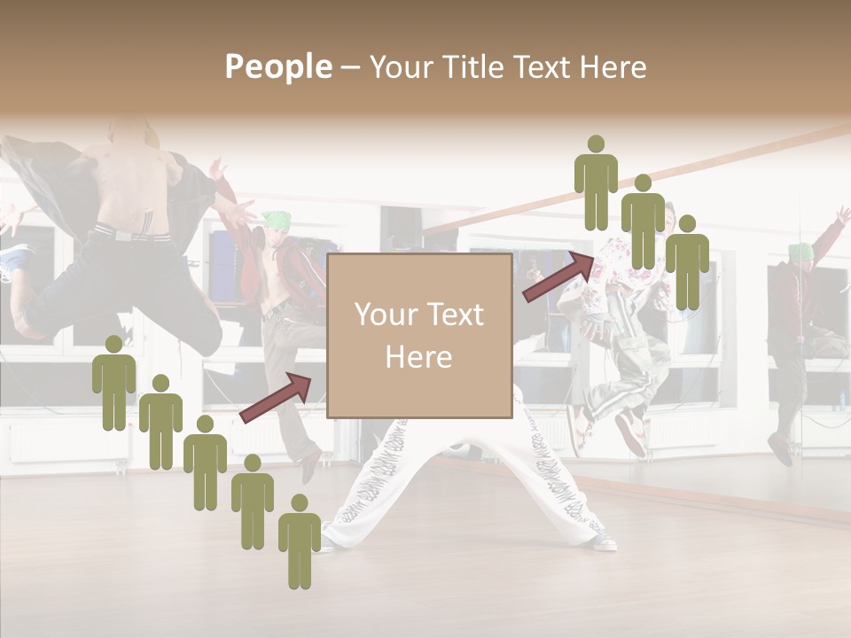 Young Finger Elder PowerPoint Template