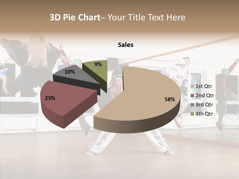 Young Finger Elder PowerPoint Template