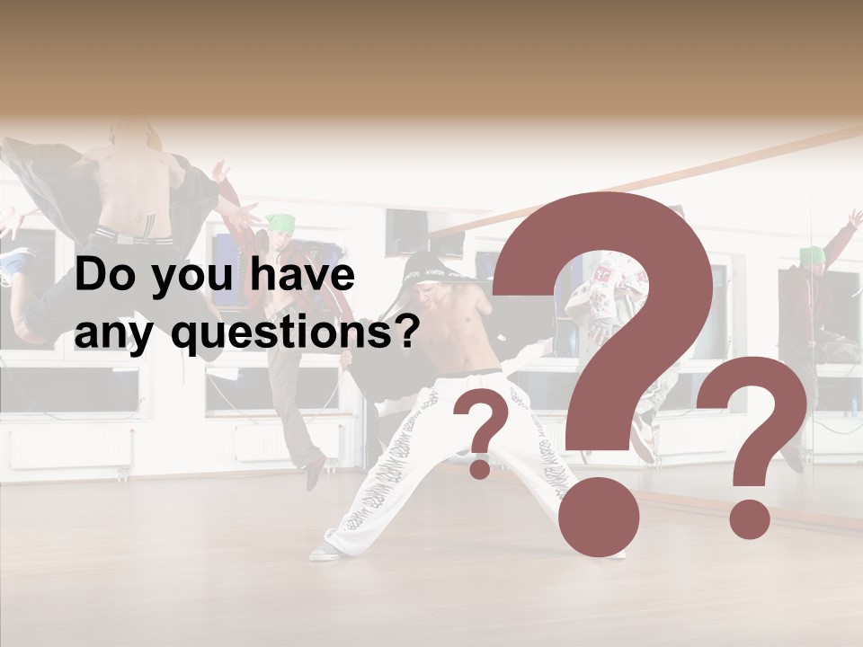 Young Finger Elder PowerPoint Template