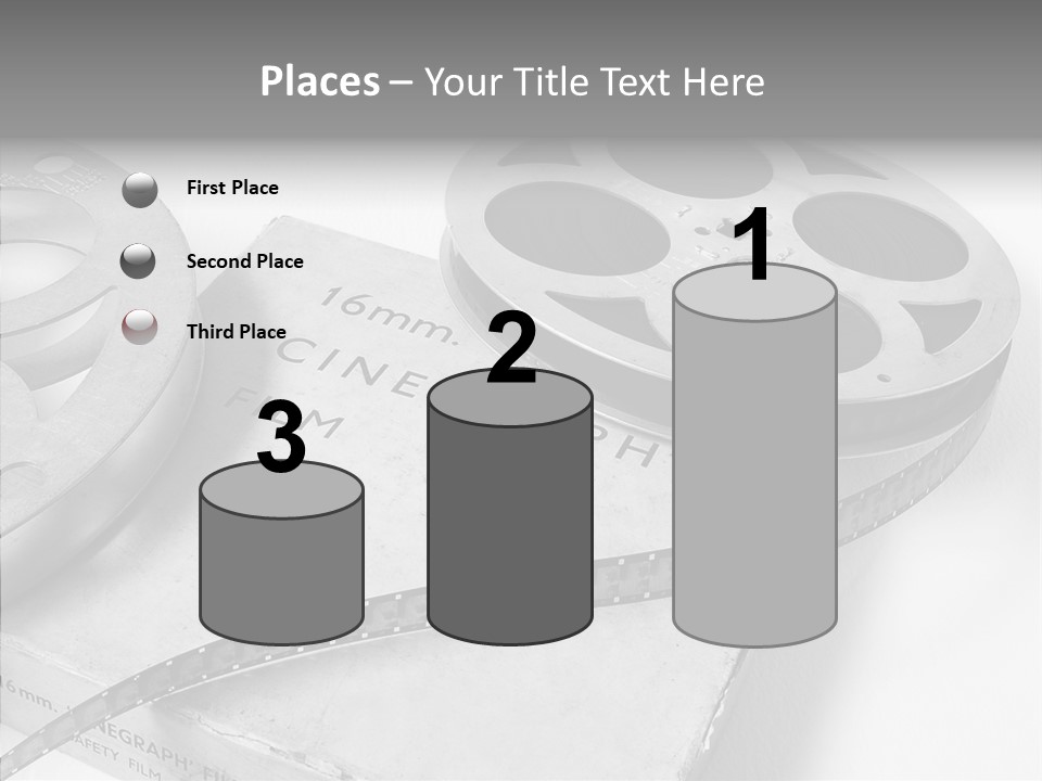 Senior  Closeup Elder PowerPoint Template