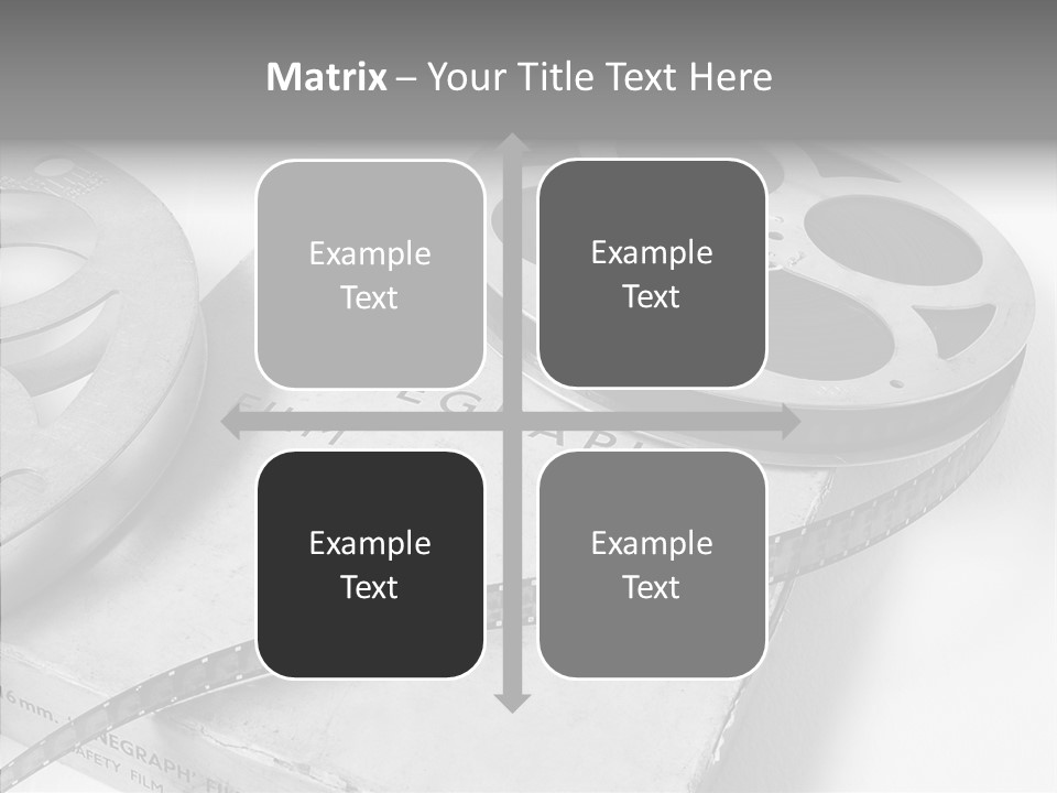 Senior  Closeup Elder PowerPoint Template