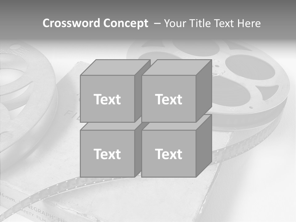 Senior  Closeup Elder PowerPoint Template