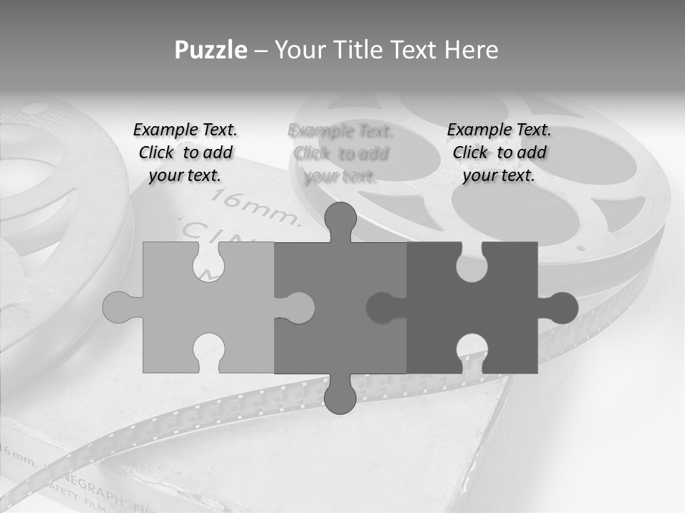 Senior  Closeup Elder PowerPoint Template