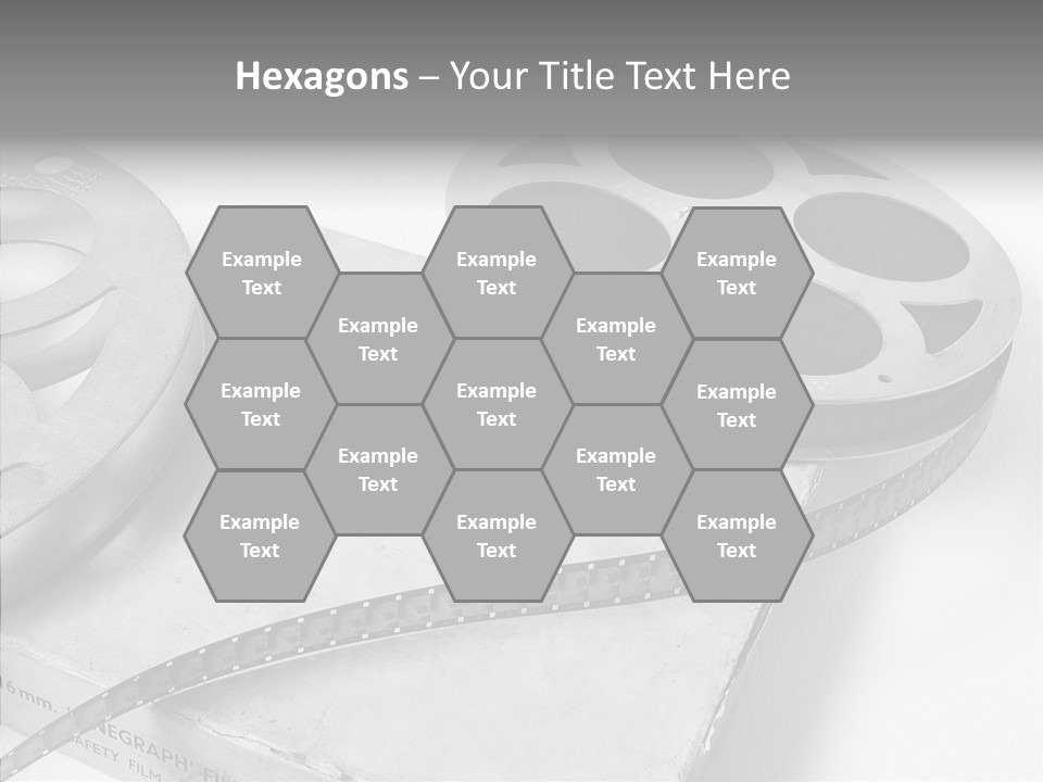 Senior  Closeup Elder PowerPoint Template