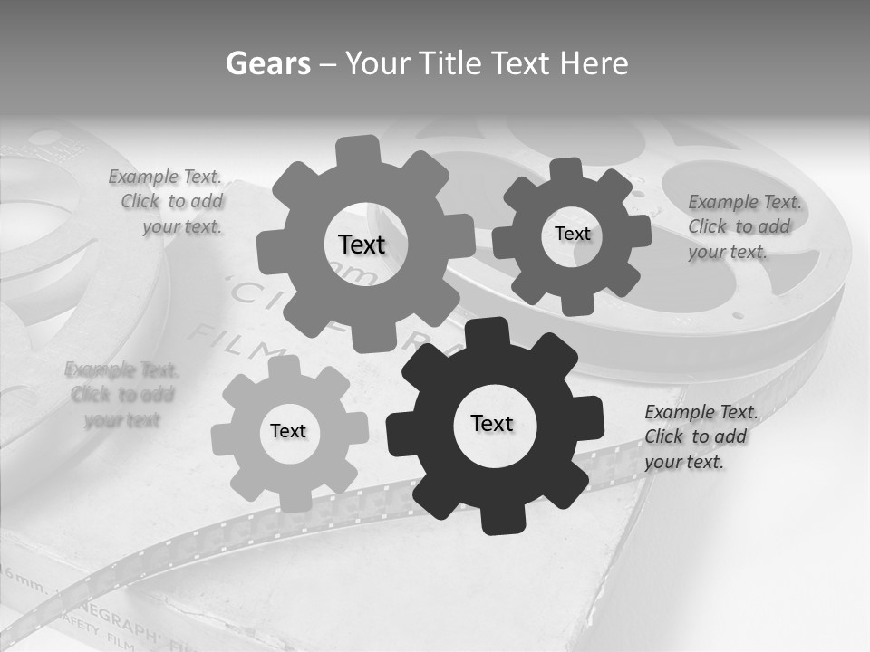 Senior  Closeup Elder PowerPoint Template