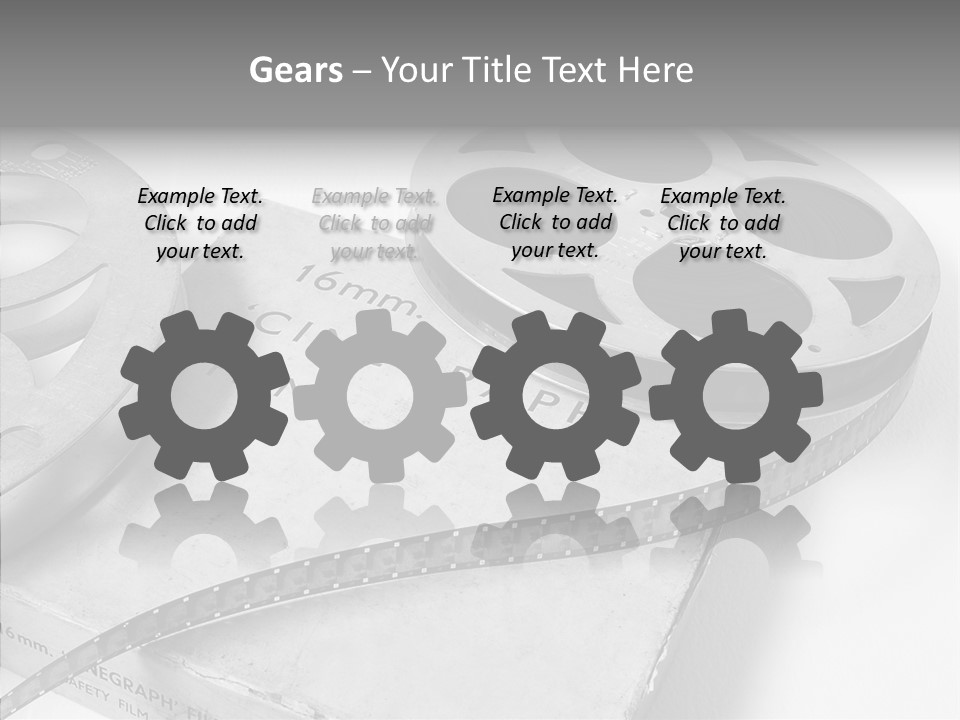 Senior  Closeup Elder PowerPoint Template