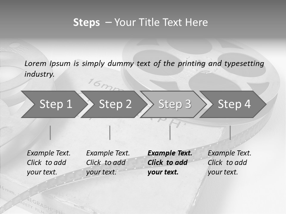 Senior  Closeup Elder PowerPoint Template