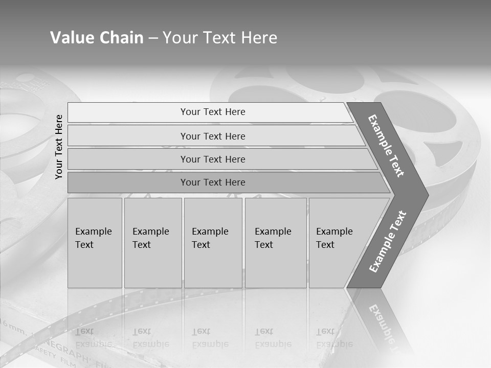 Senior  Closeup Elder PowerPoint Template