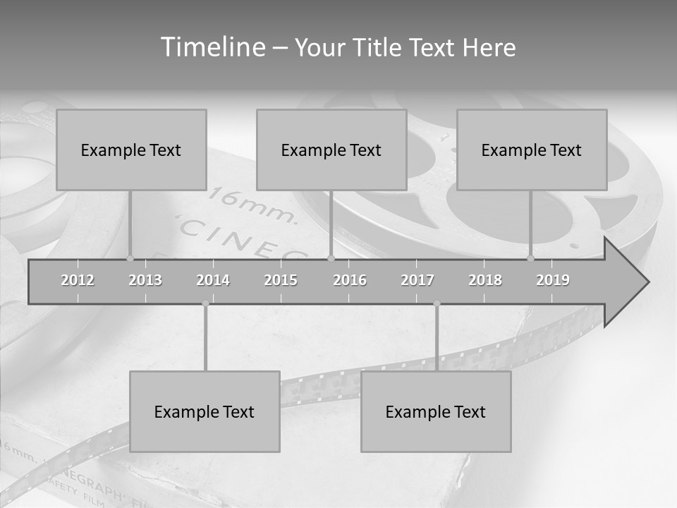 Senior  Closeup Elder PowerPoint Template