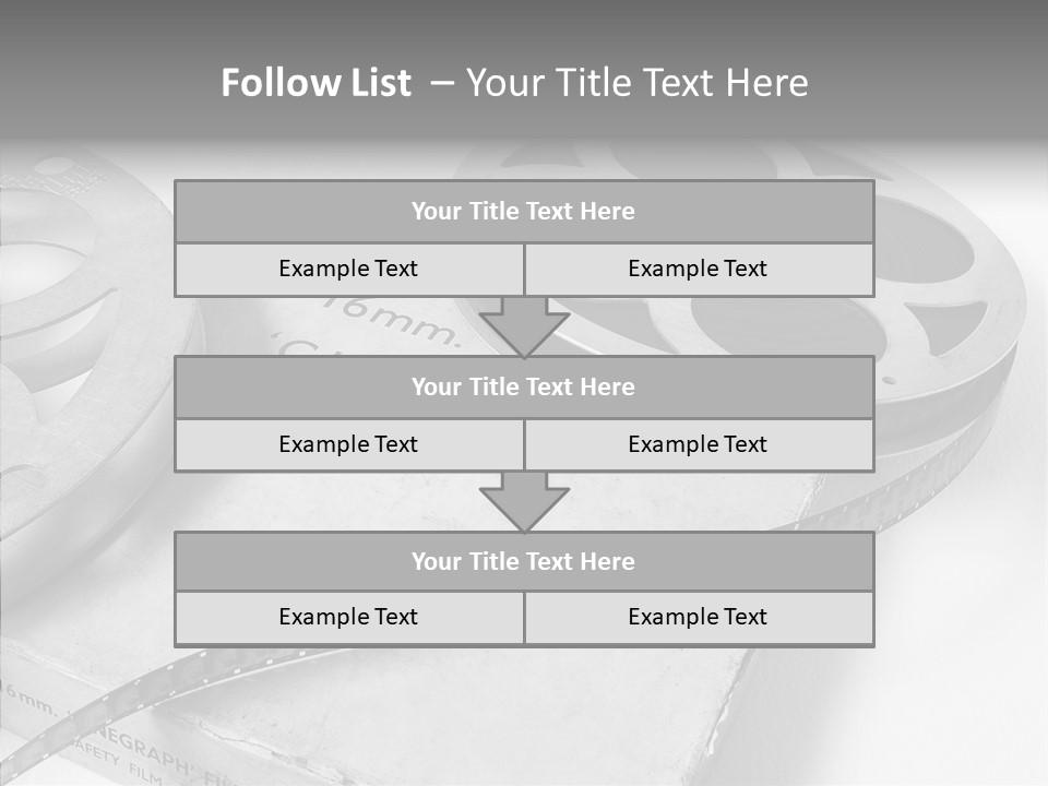 Senior  Closeup Elder PowerPoint Template