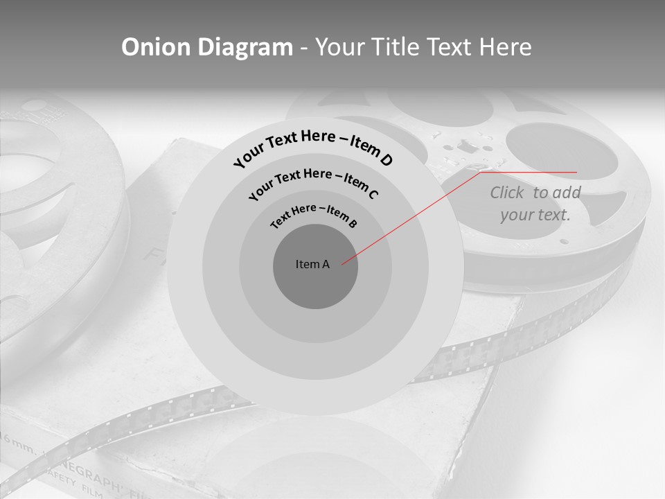 Senior  Closeup Elder PowerPoint Template