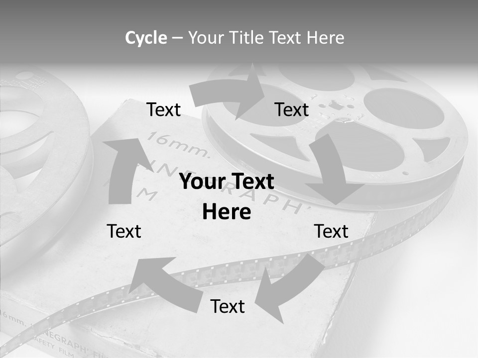 Senior  Closeup Elder PowerPoint Template