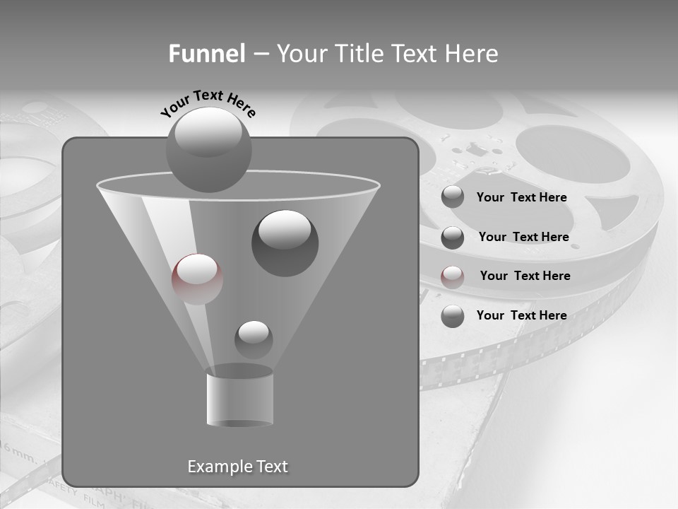Senior  Closeup Elder PowerPoint Template