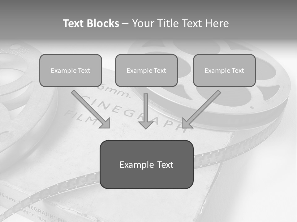 Senior  Closeup Elder PowerPoint Template