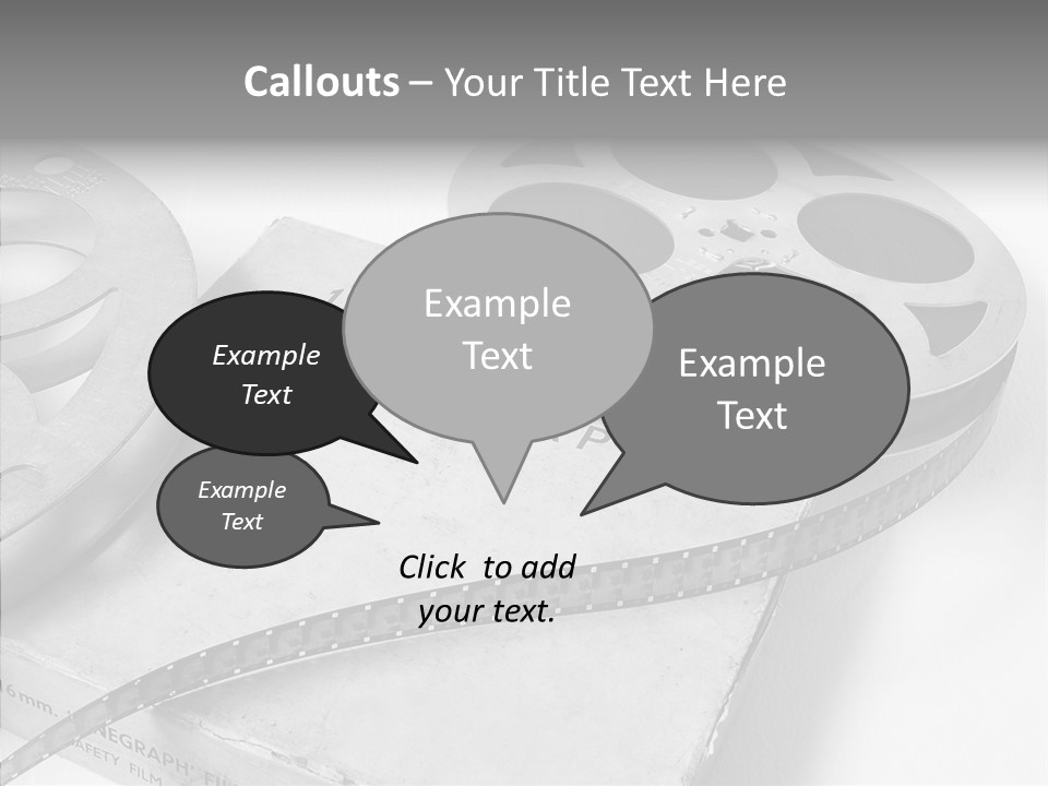 Senior  Closeup Elder PowerPoint Template