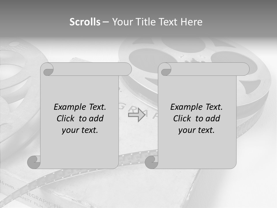 Senior  Closeup Elder PowerPoint Template
