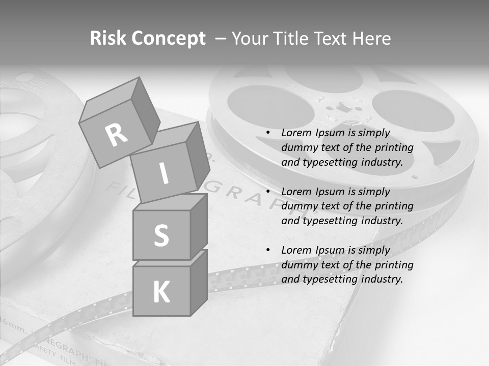 Senior  Closeup Elder PowerPoint Template