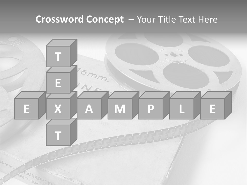 Senior  Closeup Elder PowerPoint Template