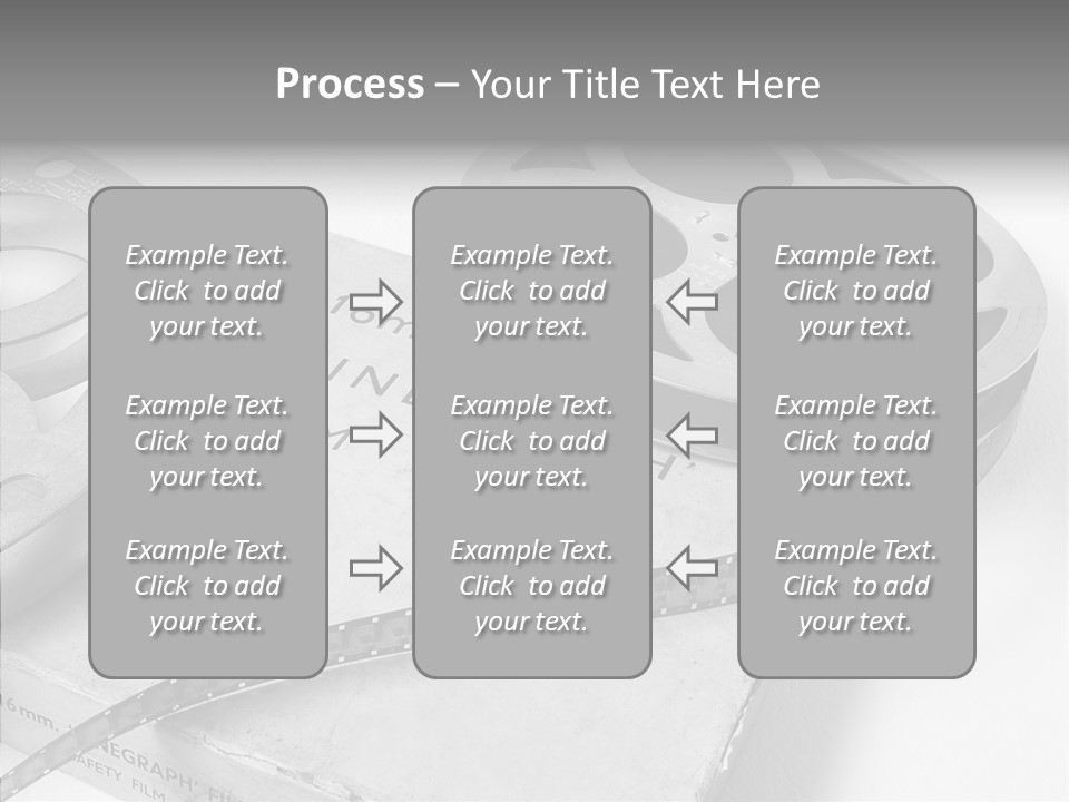 Senior  Closeup Elder PowerPoint Template