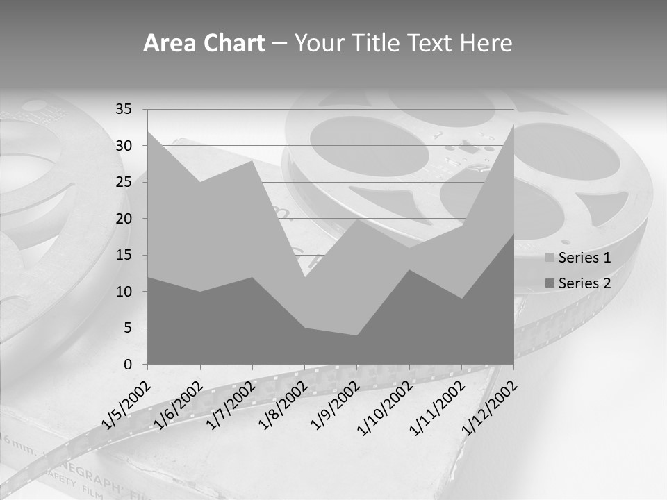 Senior  Closeup Elder PowerPoint Template