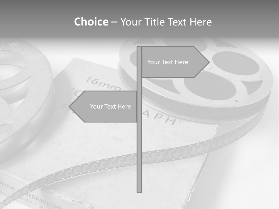 Senior  Closeup Elder PowerPoint Template