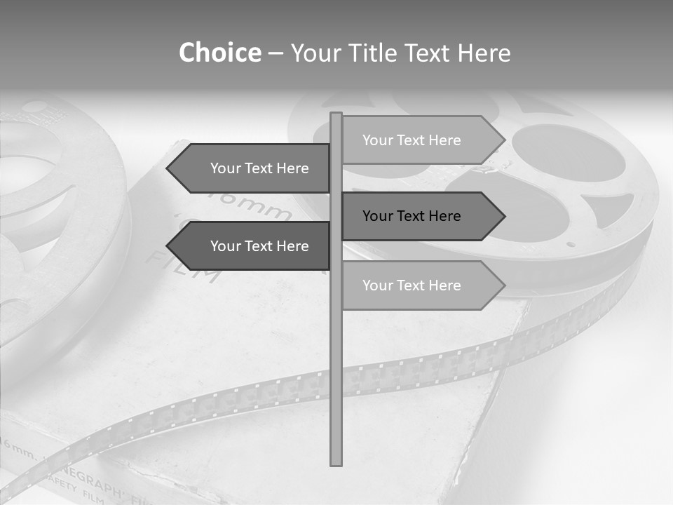 Senior  Closeup Elder PowerPoint Template