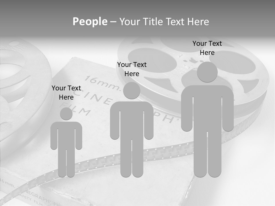 Senior  Closeup Elder PowerPoint Template