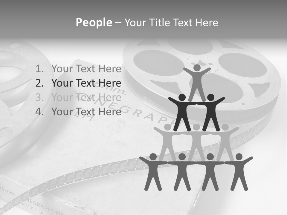 Senior  Closeup Elder PowerPoint Template