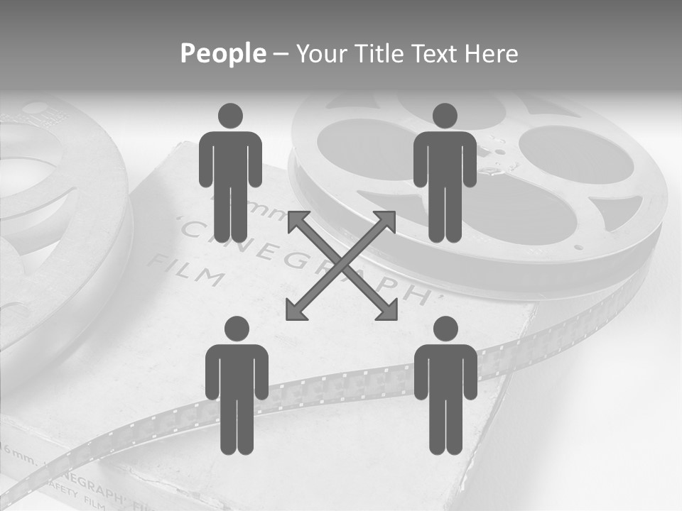 Senior  Closeup Elder PowerPoint Template