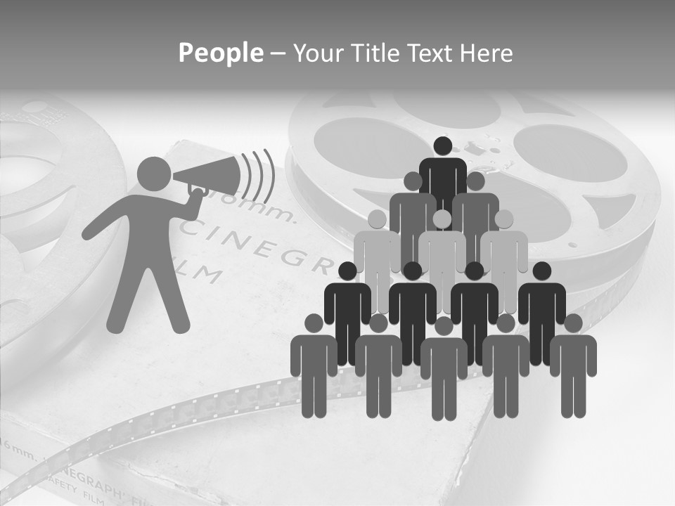 Senior  Closeup Elder PowerPoint Template