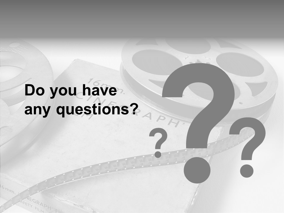 Senior  Closeup Elder PowerPoint Template