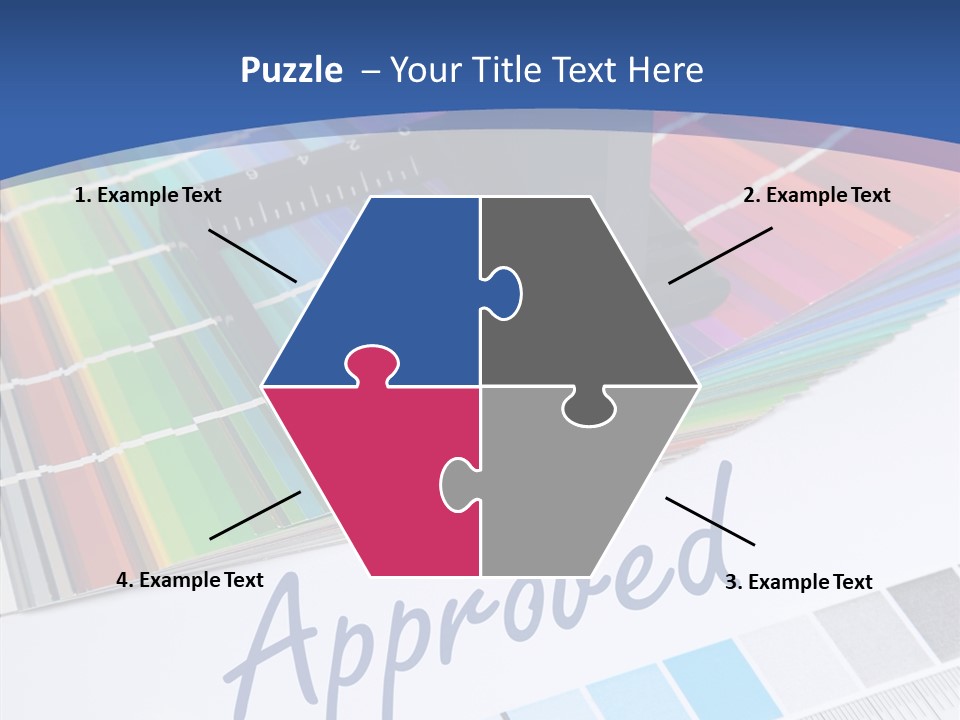 Elderly Sharing Elder PowerPoint Template