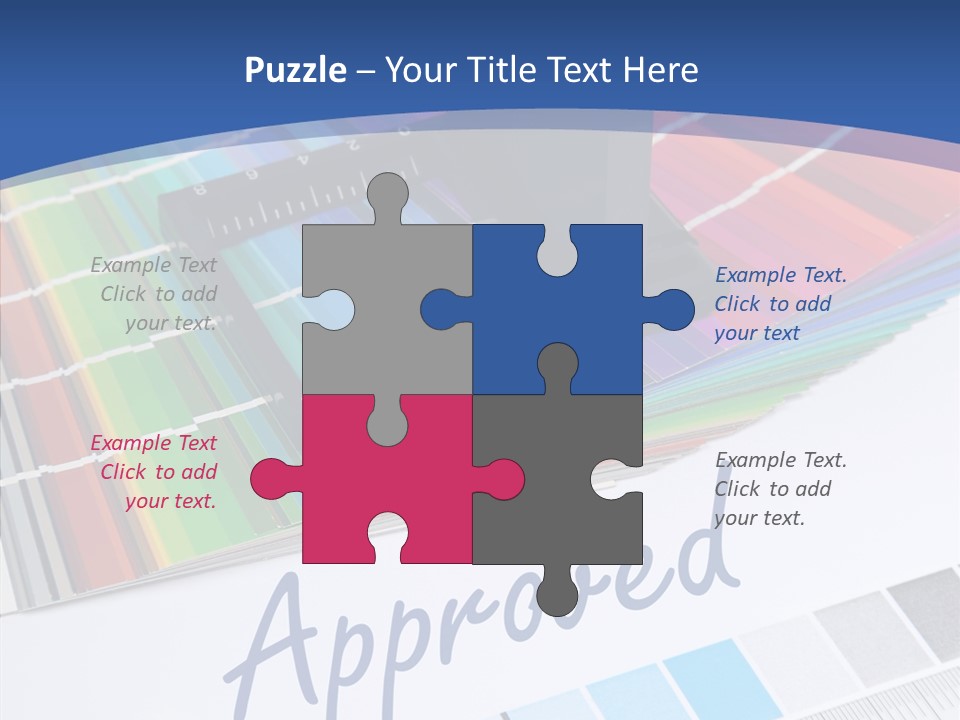 Elderly Sharing Elder PowerPoint Template