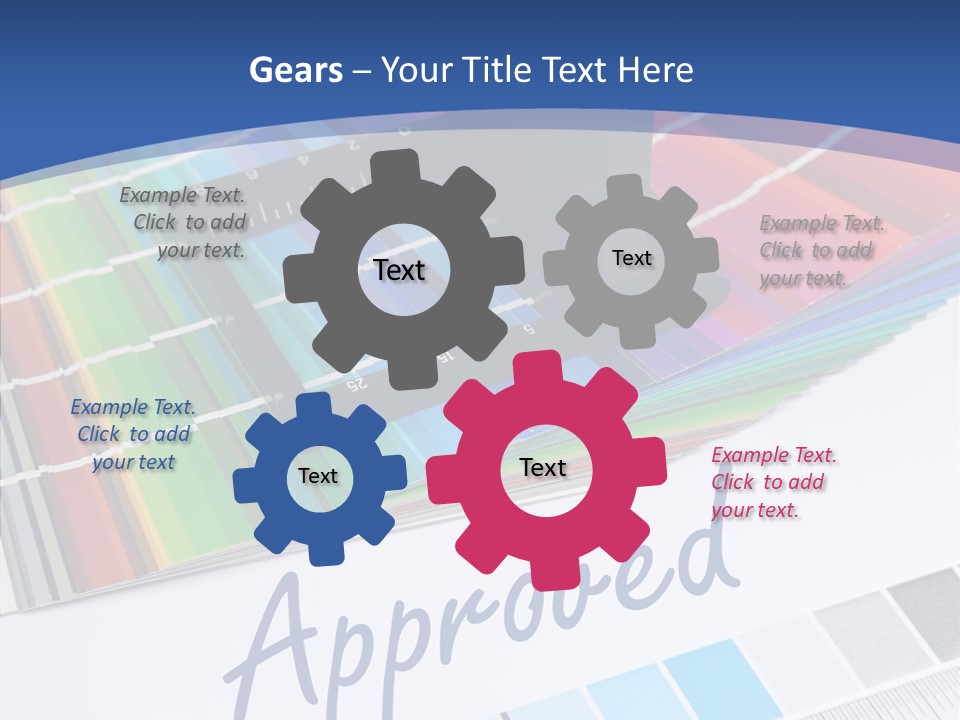 Elderly Sharing Elder PowerPoint Template